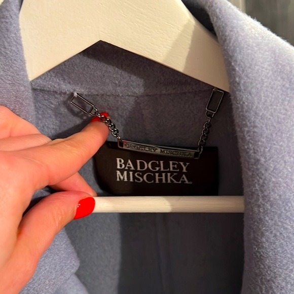 BADGLEY MISCHKA Alexis Long Wrap Coat - Picture 5 of 8